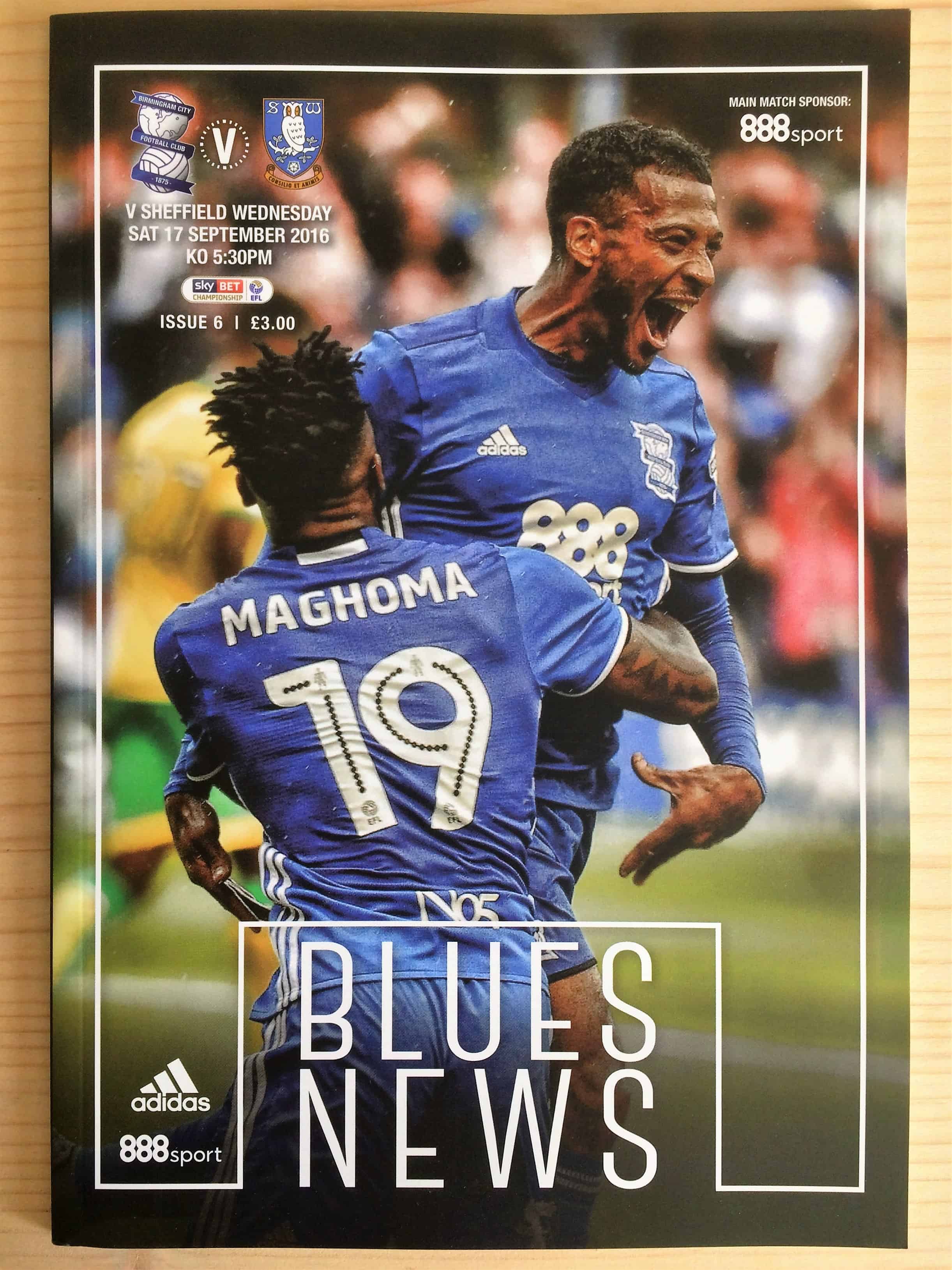 Birmingham City FC v Sheffield Wednesday FC 